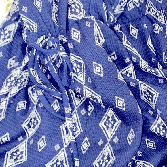 Julia James blue boho romper size medium - Picture 11 of 11